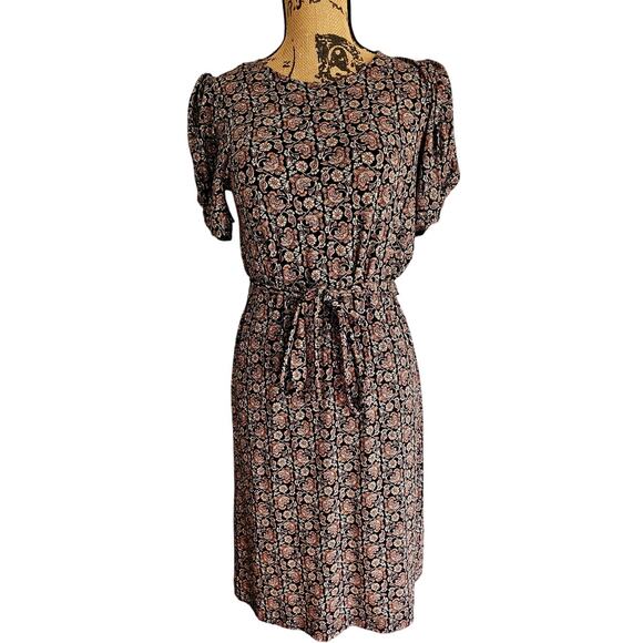 Boden Dress Knot Detail Jersey Mini Dress, Sz US 8R, 95% Viscose - Picture 3 of 11